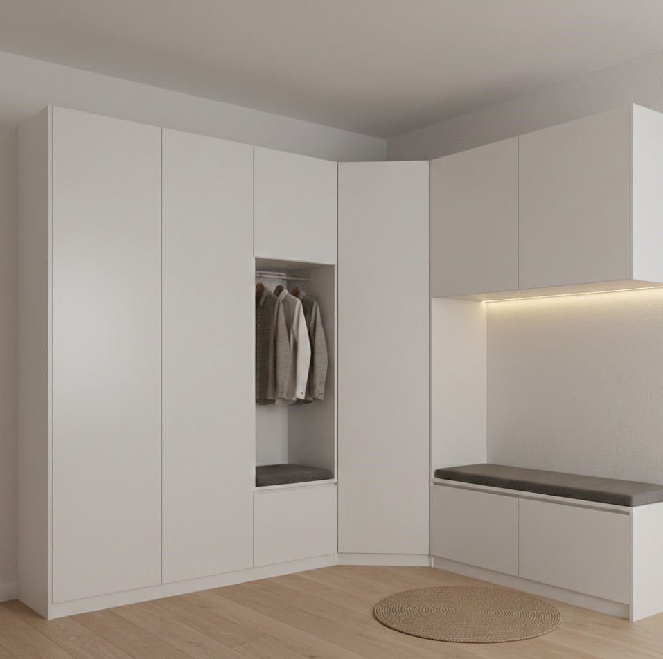 Köşeli Vestiyer Modelleri: Antrenizde Ölü Alanlara Son - Görsel 3