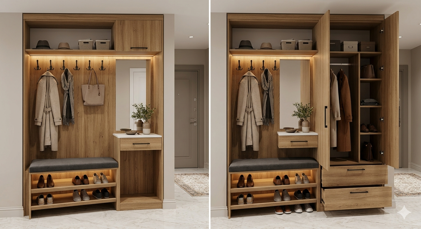 Kullanışlı Vestiyer Modelleri: Antrenizde Düzen ve Şıklığın Sırları