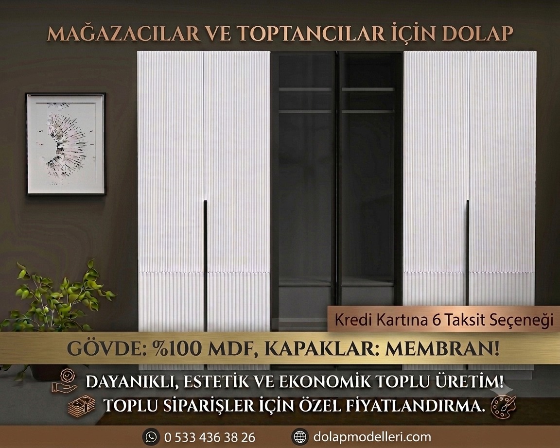 Mağazacılar ve Toptancılar İçin Dolap