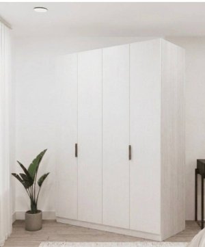 %100 MDF 4 Kapılı Gardrop - Görsel 2