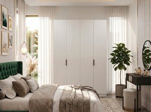 %100 MDF 4 Kapılı Gardrop - Görsel 3