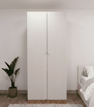 2 Kapaklı 2 Çekmeceli Gardırop