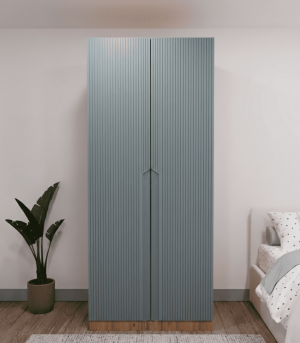 2 Kapaklı 2 Çekmeceli Gardırop - Görsel 7