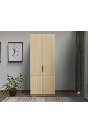2 kapaklı Çekmeceli Dolap Tırtıklı - Görsel 3