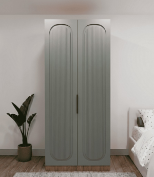 2 Kapılı Gardrop Ceviz Çekmeceli