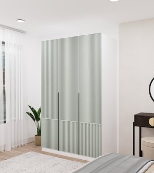 3 Kapaklı Mdf Dolap - Görsel 2