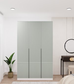 3 Kapaklı Mdf Dolap - Görsel 1