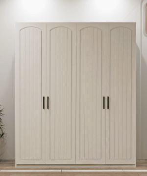 4 Kapaklı MDF Gardırop