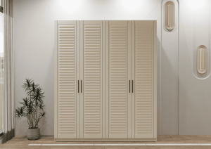 4 Kapaklı Panjur Görünümlü Dolap - Görsel 2