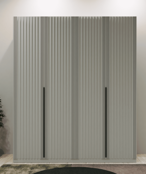 4 Kapaklı Tırtıklı Dolap