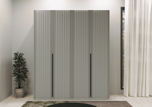 4 Kapaklı Tırtıklı Dolap - Görsel 2