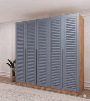 5 Kapaklı Elbise Dolabı - Görsel 2