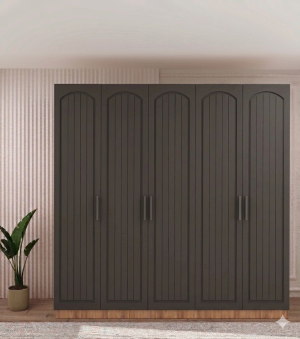 5 Kapaklı Elbise Dolabı - Görsel 1