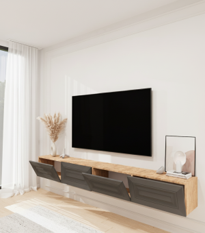 Antrasit Gri Tv Ünitesi - Görsel 2