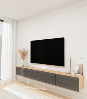 Antrasit Gri Tv Ünitesi - Görsel 3