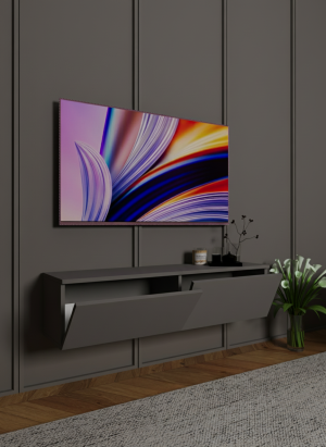 Antrasit Tv Ünitesi 120 Cm - Görsel 2
