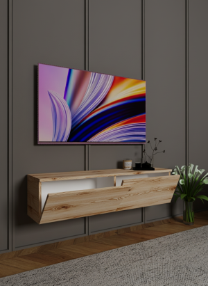 Atlantik Çam Tv Ünitesi 120 Cm - Görsel 2