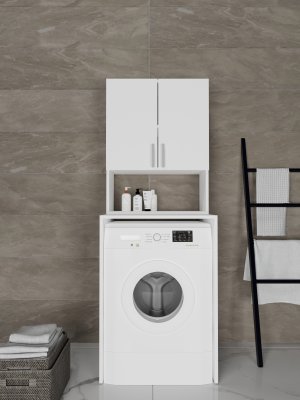 Çamaşır Makinesi Dolabı Kapaklı