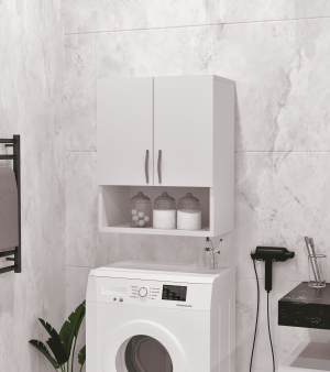 Çamaşır Makinesi Üstü Dolap - Görsel 2