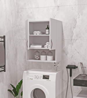Çamaşır Makinesi Üstü Dolap - Görsel 3