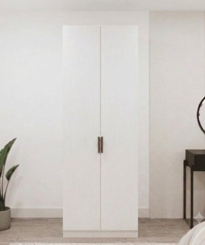 Çift Kapaklı Dolap Komple MDF - Görsel 2