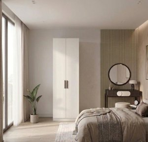 Çift Kapaklı Dolap Komple MDF - Görsel 3