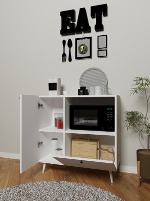 Çok Amaçlı Mikrodalga Dolabı Mini Fırın - Görsel 3