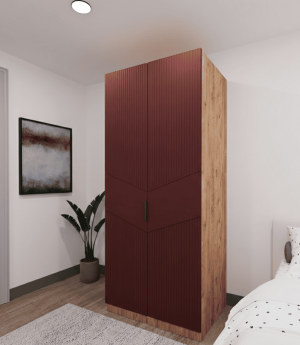 İki Kapaklı Mdf Dolap - Görsel 4