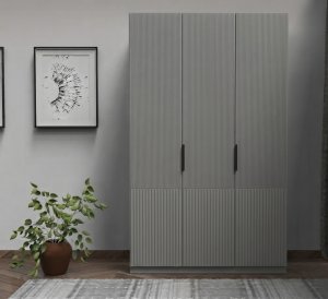 Komple Mdf Gardrop 3 Membran Kapaklı - Görsel 2