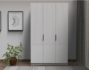 Komple Mdf Gardrop 3 Membran Kapaklı - Görsel 1