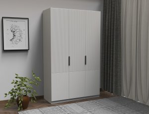Komple Mdf Gardrop 3 Membran Kapaklı - Görsel 2