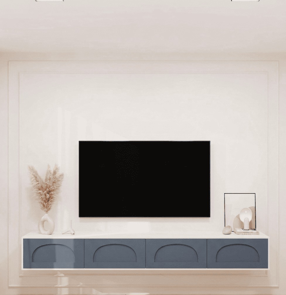 Mavi Beyaz Tv Ünitesi - TV Ünitesi - Sehpası