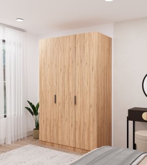 Mdf 3 Kapaklı Dolap - Görsel 2