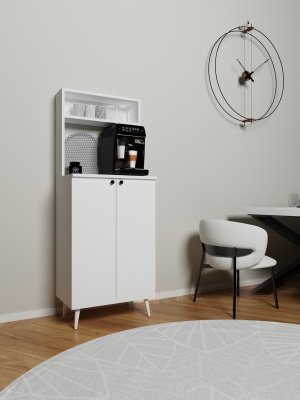 Mutfak Küçük Kahve Köşesi Dolaplı - Görsel 3