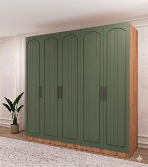 Renkli Gardrop 5 Kapaklı - Görsel 2