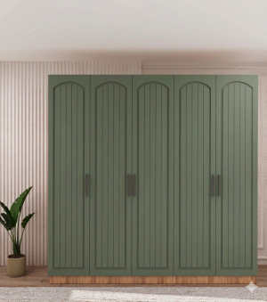 Renkli Gardrop 5 Kapaklı - Görsel 1